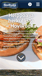 Mobile Screenshot of hoviruoka.fi